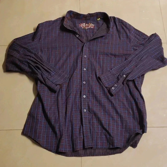 Robert Graham long sleeve shirt size 2XL - Picture 1 of 4